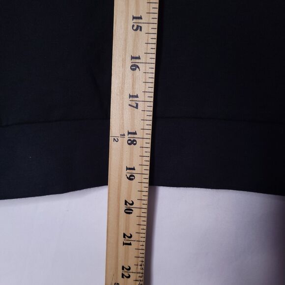 Haribo Sweatshirt Womens Large Black Cropped Fleece V Neck - Picture 6 of 11